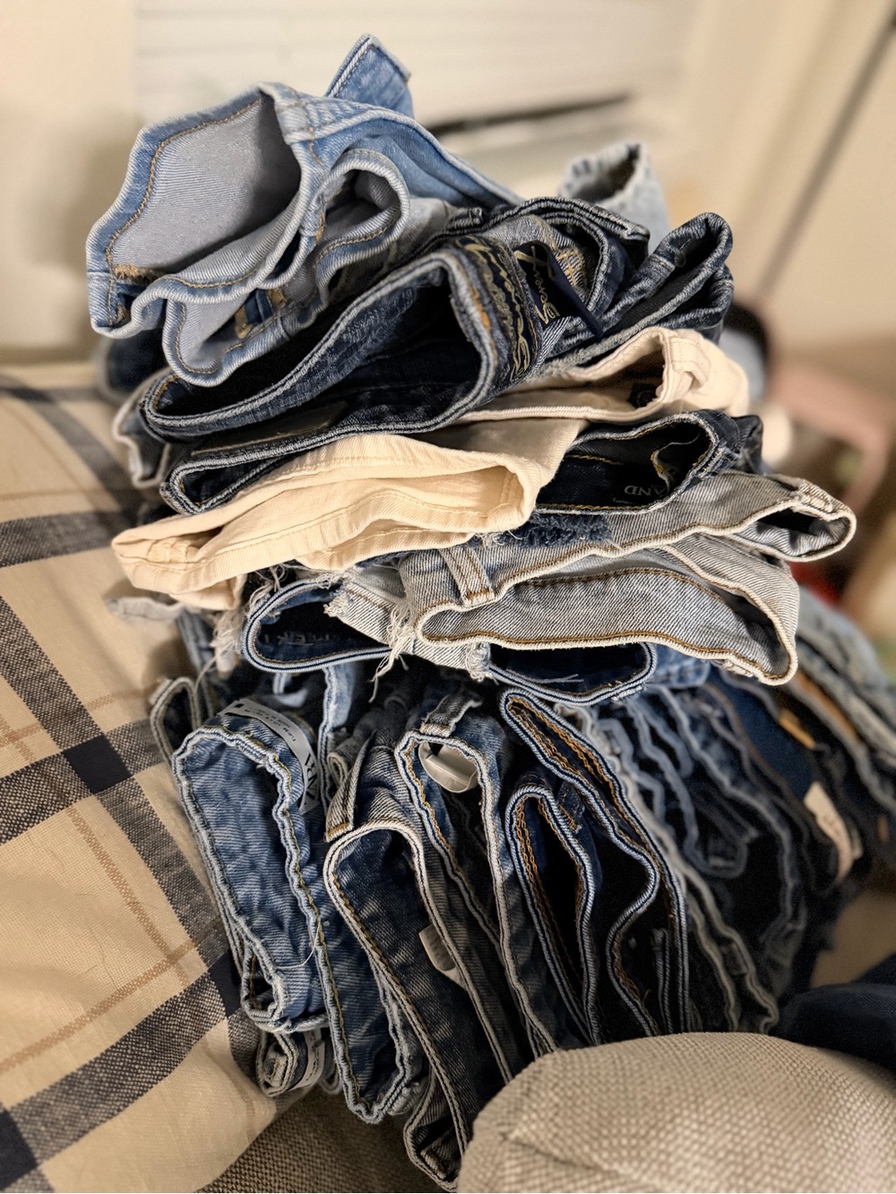50+ women huge bundle of jeans and short, ranging from sizes 00-14 all brand nam - Picture 2 of 15
